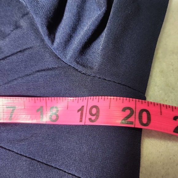 Jessica Howard long Sleeve Bolero Cardigan blue sz 12 - Picture 6 of 6